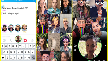 Snapchat adds Group Video Chat and Mentions