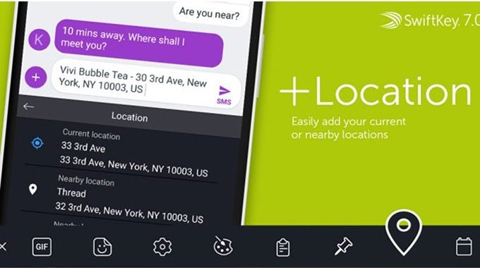 SwiftKey Keyboard gains new Location and Calendar features in latest update