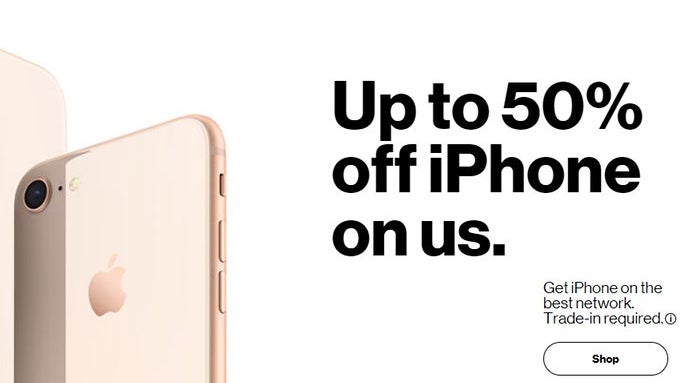 Samsung Galaxy S9/S9+ and iPhone X are up to 50% off at Verizon with trade-in