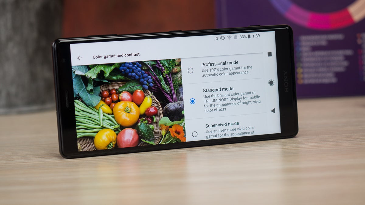Most recent Sony Xperia phones have a hidden 120Hz display mode that you can't use