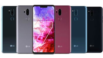 The LG G7 ThinQ has appeared in a new renders, official colors also included
