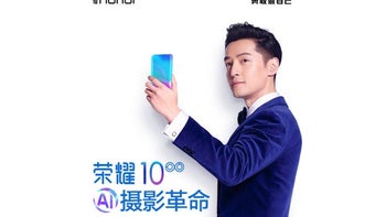 Here is a very close look at the Honor 10's back