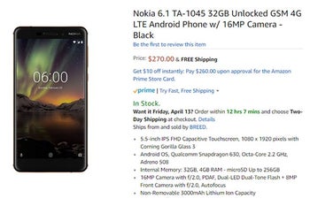 Beefed up Nokia 6 2018 goes on sale in the US