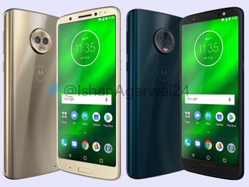 Moto G6 full family pops up in leaked renders, looks shiny