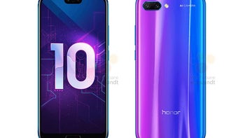 Honor 10 leaked press renders show strong resemblance to the Huawei P20