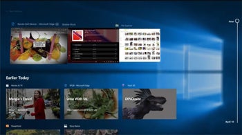 Microsoft Edge preview enables Timeline feature