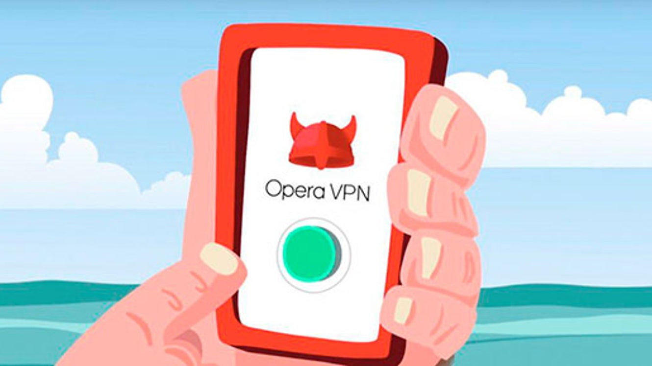 how to use opera vpn on iphone