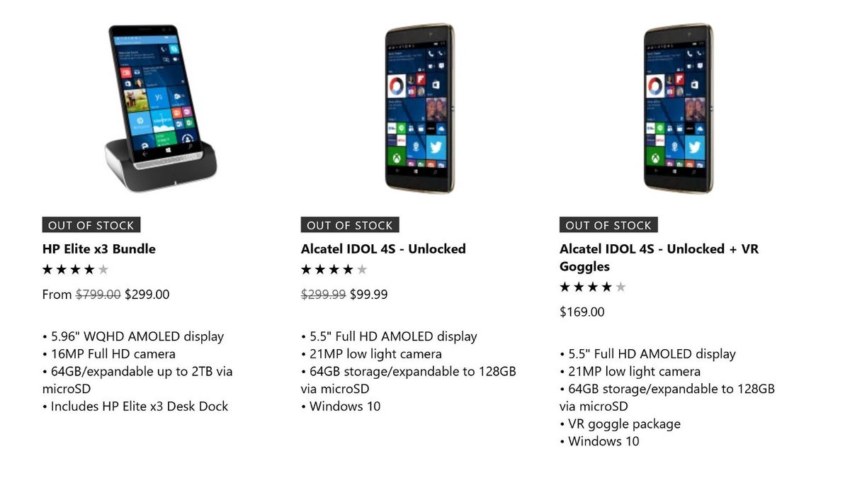 Microsoft has finally sold every Windows 10 Mobile device