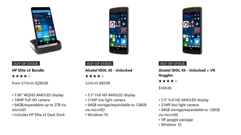 Microsoft has finally sold every Windows 10 Mobile device