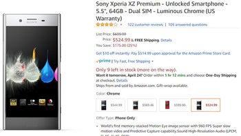 Deal: Save $175 when you buy the Sony Xperia XZ Premium at Amazon