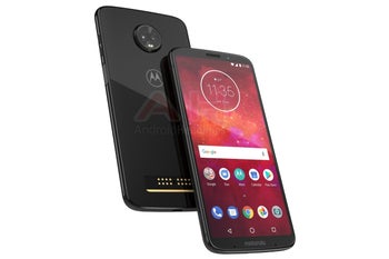 Moto Z3 Play with dual-camera setup & glass build appears in render