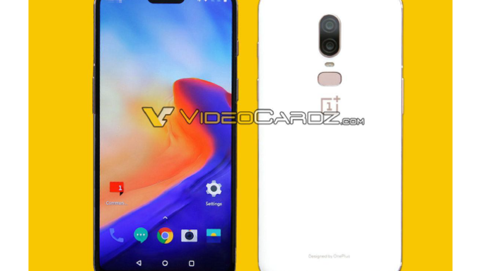 White variant of the OnePlus 6 showcased entirely in new image