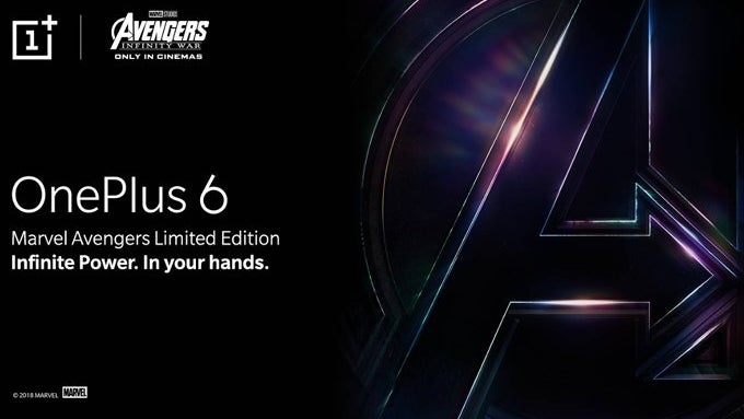 OnePlus 6 Marvel Avengers Limited Edition to be unveiled on May 17 as an Amazon exclusive