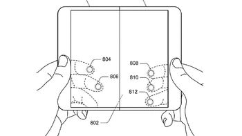 Pair of patent applications from Microsoft deals with its rumored foldable device