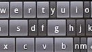 ThickButtons keyboard for Android increases the size of the next likely key press