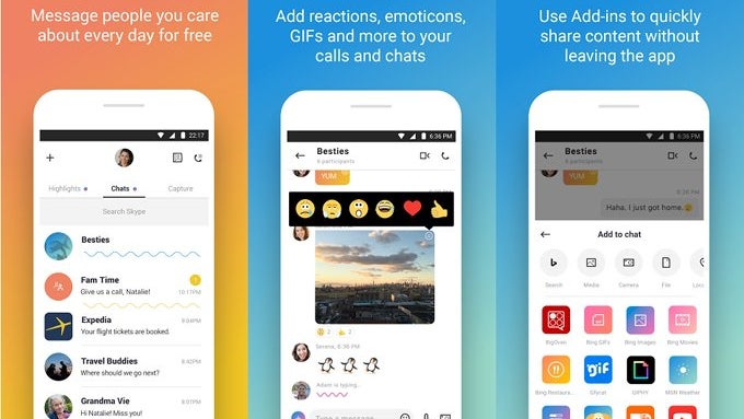 Microsoft updates Skype with support for Android Calling improvements