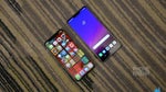 LG G7 ThinQ vs Apple iPhone X: first look