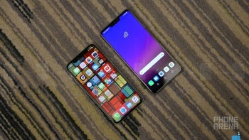 LG G7 ThinQ vs Apple iPhone X: first look