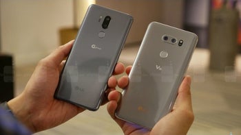 LG G7 ThinQ vs LG V30: first look