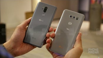 LG G7 ThinQ vs LG V30: first look
