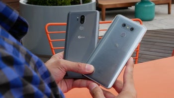 LG G7 ThinQ vs LG G6: first look