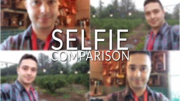 LG G7 ThinQ vs Galaxy S9 vs LG G6 vs LG V30S selfie comparison