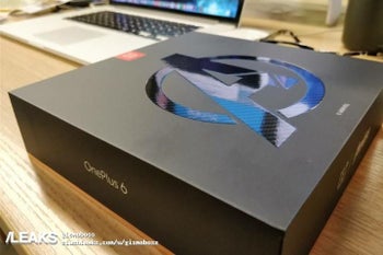 OnePlus 6 Avengers Limited Edition retail packaging appears in new leak