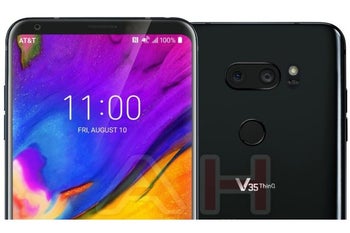 LG V35 ThinQ leaks out, could be an AT&T exclusive phone