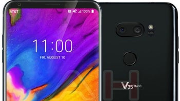 LG V35 ThinQ leaks out, could be an AT&T exclusive phone