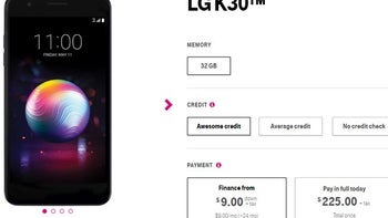 Affordable LG K30 goes on sale at T-Mobile for $225 outright
