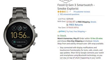 Deal: Fossil Q (3rd Gen) smartwatches with Wear OS are up to 40% off on Amazon