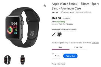 apple series 1 38mm price