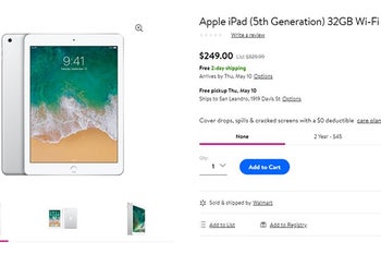 Deal: Apple's 9.7-inch iPad (5th Gen) is $80 off at Walmart