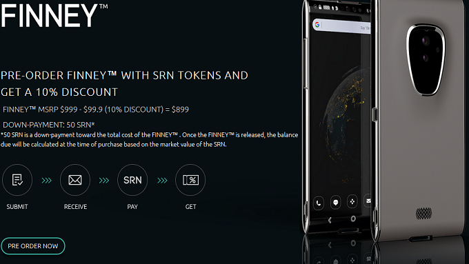 Finney, the first blockchain smartphone, features flagship specs and price