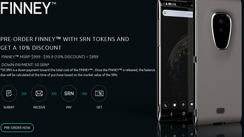 Finney, the first blockchain smartphone, features flagship specs