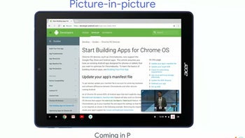 Chrome OS to get Gboard keyboard support, Picture-in-Picture mode with Android P