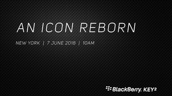 BlackBerry KEY2 to be unveiled on June 7th