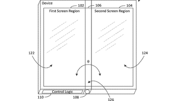 Patent application hints that Microsoft's folding phone could have three screens