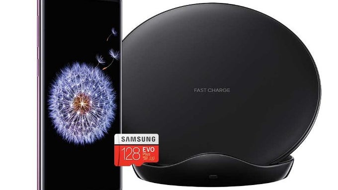 Deal: Buy an unlocked Samsung Galaxy S9, get a 128 GB memory card and charging pad for free