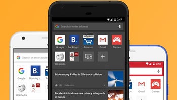 Opera for Android updated with night mode, QR code reader, themes, more