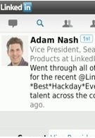 Official LinkedIn app for BlackBerry now available
