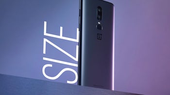OnePlus 6 size comparison versus all of its rivals