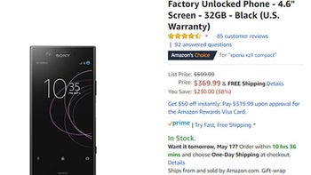 Deal: Sony Xperia XZ1 Compact drops to $370 ($130 off) on Amazon, Best Buy