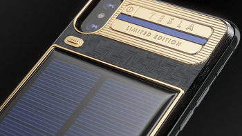 Would you spend $4,500 on an Apple iPhone X with solar panels on back?