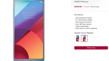 LG's 2017 flagship is now known in Canada as the LG G6 ThinQ