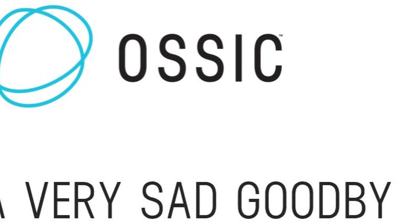 Headphone startup Ossic goes belly up and backers lose out
