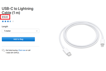 USB-C to Lightning cable price cut to $19 hints at a change inside the 2018 Apple iPhone box
