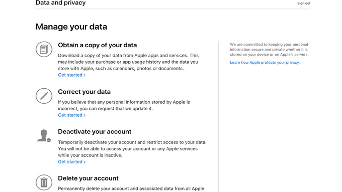 Apple launches Data and Privacy site for EU users with new privacy laws taking effect in two days