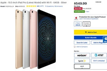 Deal: Save $100 on the Apple iPad Pro 10.5-inch at Best Buy