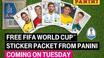 This coming Tuesday, T-Mobile will give subscribers free FIFA World Cup stickers and more